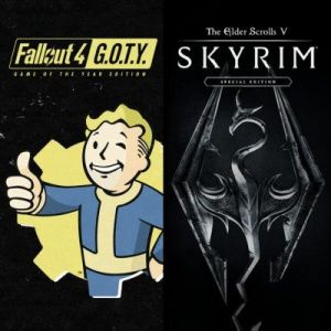 Аренда Fallout 4 + Skyrim (Все DLC) PS4 и PS5